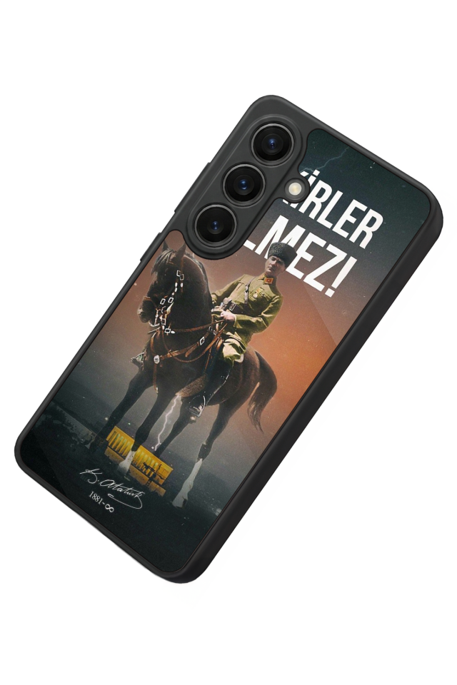 Samsung Galaxy S26 Uyumlu Mustafa Kemal Ataturk Tasarımlı Glossy Premium Kılıf