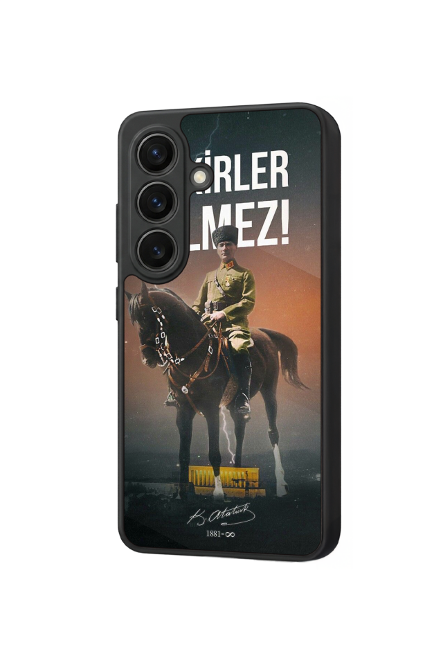 Samsung Galaxy S26 Uyumlu Mustafa Kemal Ataturk Tasarımlı Glossy Premium Kılıf