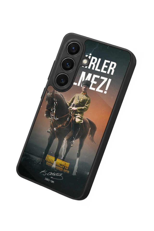 Samsung Galaxy S26 Uyumlu Mustafa Kemal Ataturk Tasarımlı Glossy Premium Kılıf
