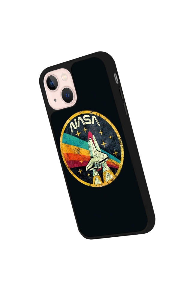 iPhone 14 Plus Uyumlu Nasa Tasarımlı Glossy Premium Kılıf