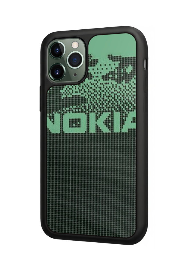 iPhone 11 Pro Uyumlu Nokia Tasarımlı Glossy Premium Kılıf