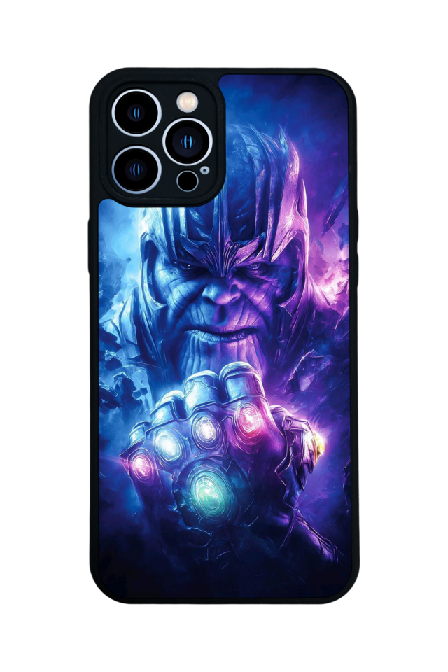 iPhone 12 Pro Max Uyumlu Thanos Tasarımlı Glossy Premium Kılıf