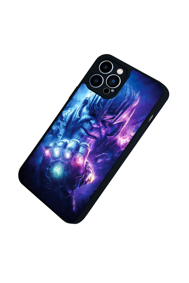 iPhone 12 Pro Max Uyumlu Thanos Tasarımlı Glossy Premium Kılıf
