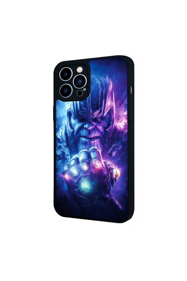 iPhone 12 Pro Max Uyumlu Thanos Tasarımlı Glossy Premium Kılıf