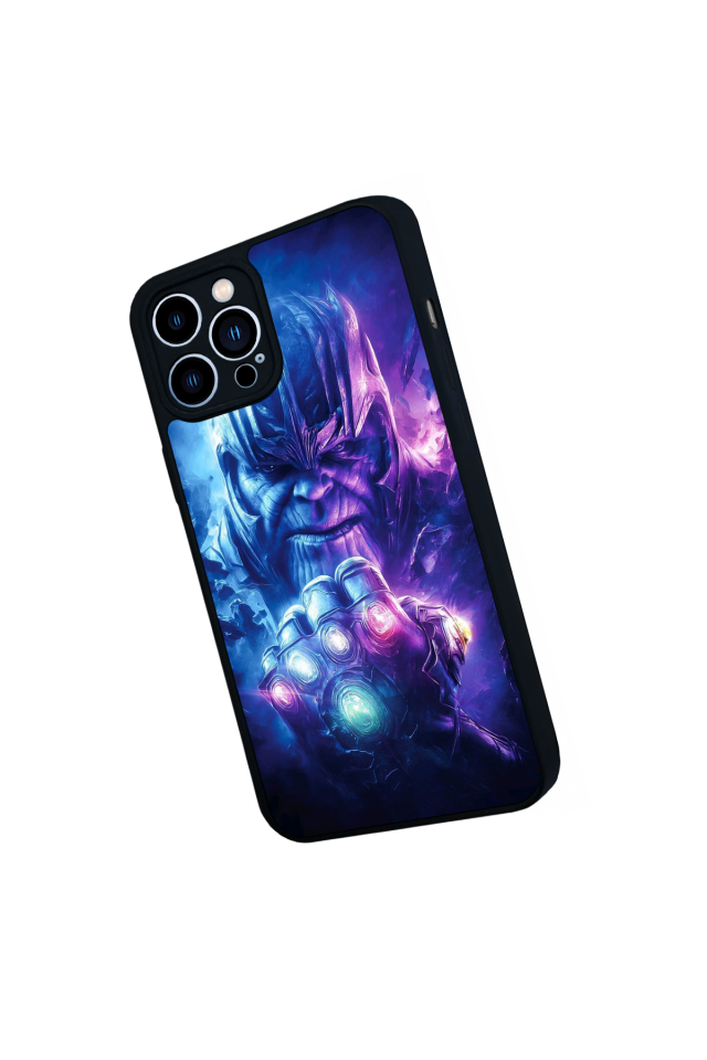 iPhone 12 Pro Max Uyumlu Thanos Tasarımlı Glossy Premium Kılıf