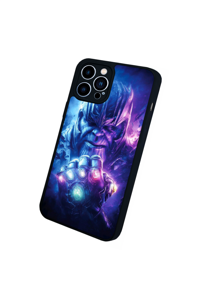 iPhone 12 Pro Max Uyumlu Thanos Tasarımlı Glossy Premium Kılıf