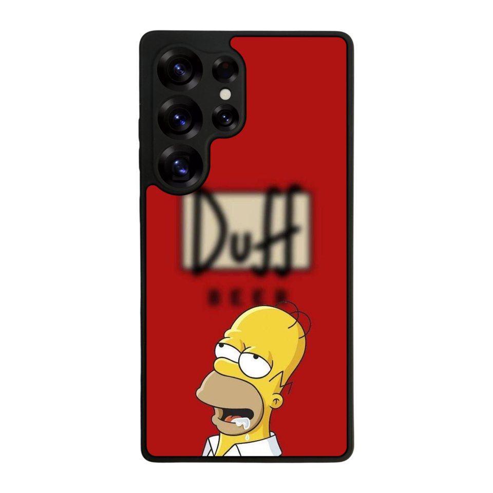 Samsung Galaxy S25 Ultra Uyumlu The Simpsons Tasarımlı Glossy Premium Kılıf