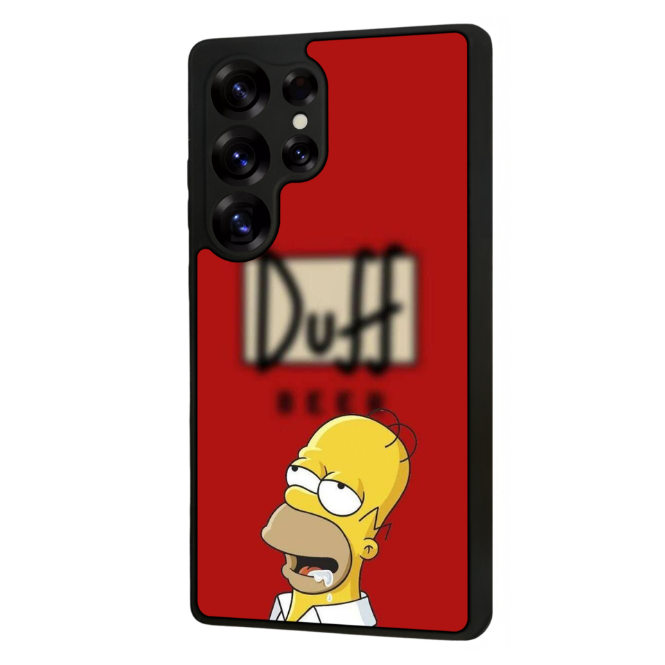 Samsung Galaxy S25 Ultra Uyumlu The Simpsons Tasarımlı Glossy Premium Kılıf