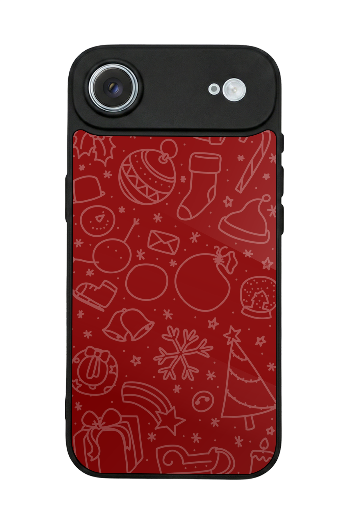 iPhone 17 Air Uyumlu Yilbasi Christmas Tasarımlı Glossy Premium Kılıf