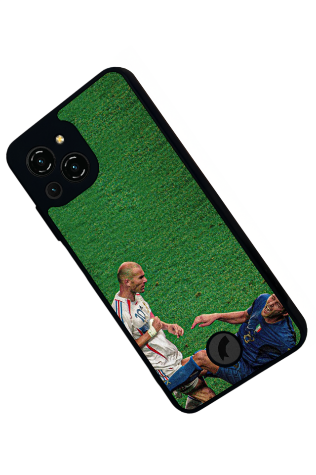 Reeder S23 Pro Max Uyumlu Zidane Tasarımlı Glossy Premium Kılıf