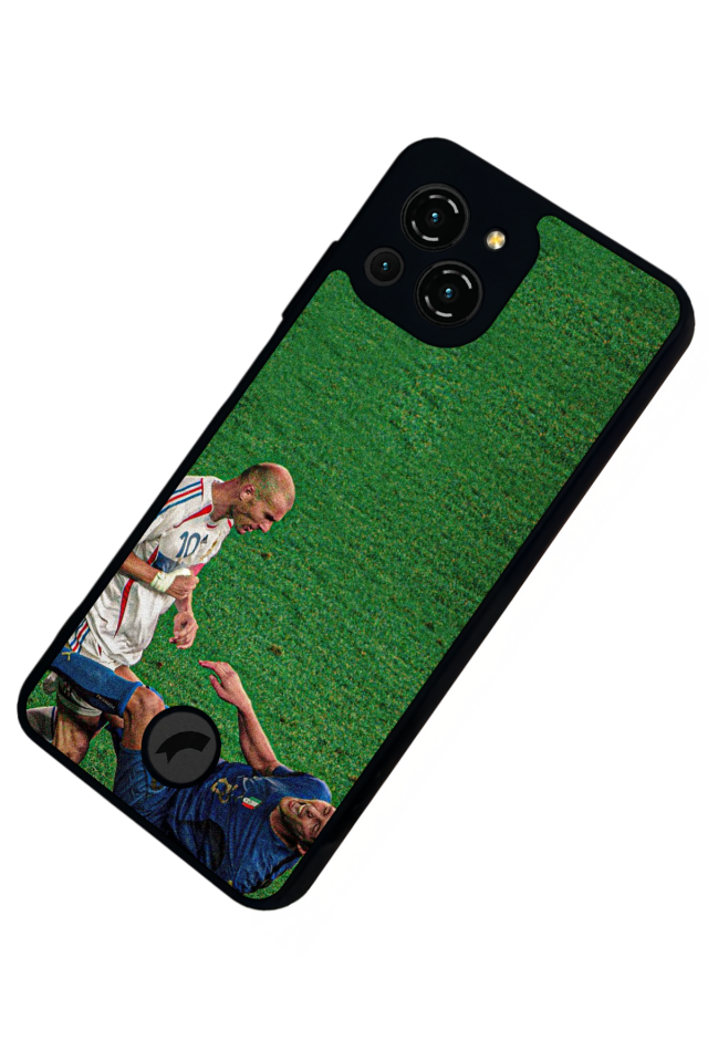 Reeder S23 Pro Max Uyumlu Zidane Tasarımlı Glossy Premium Kılıf