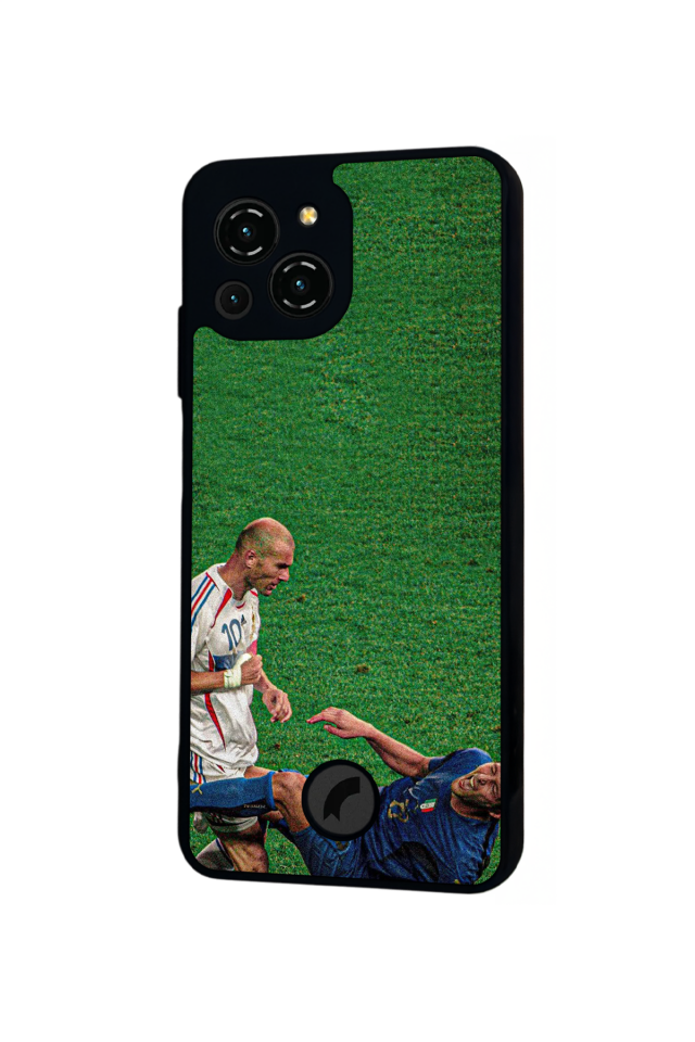 Reeder S23 Pro Max Uyumlu Zidane Tasarımlı Glossy Premium Kılıf