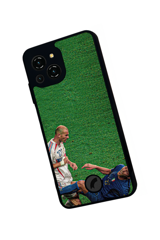 Reeder S23 Pro Max Uyumlu Zidane Tasarımlı Glossy Premium Kılıf