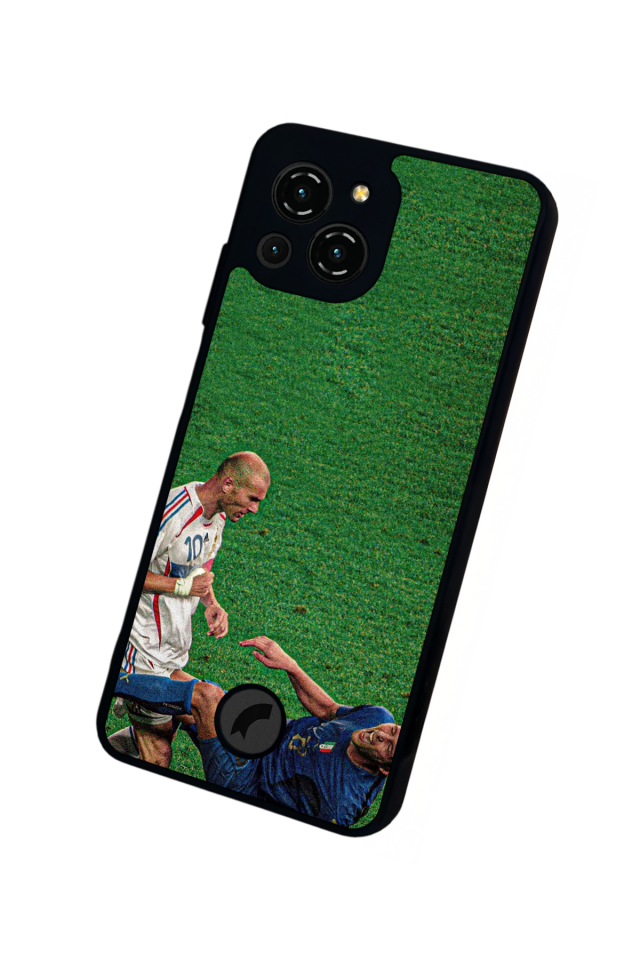 Reeder S23 Pro Max Uyumlu Zidane Tasarımlı Glossy Premium Kılıf