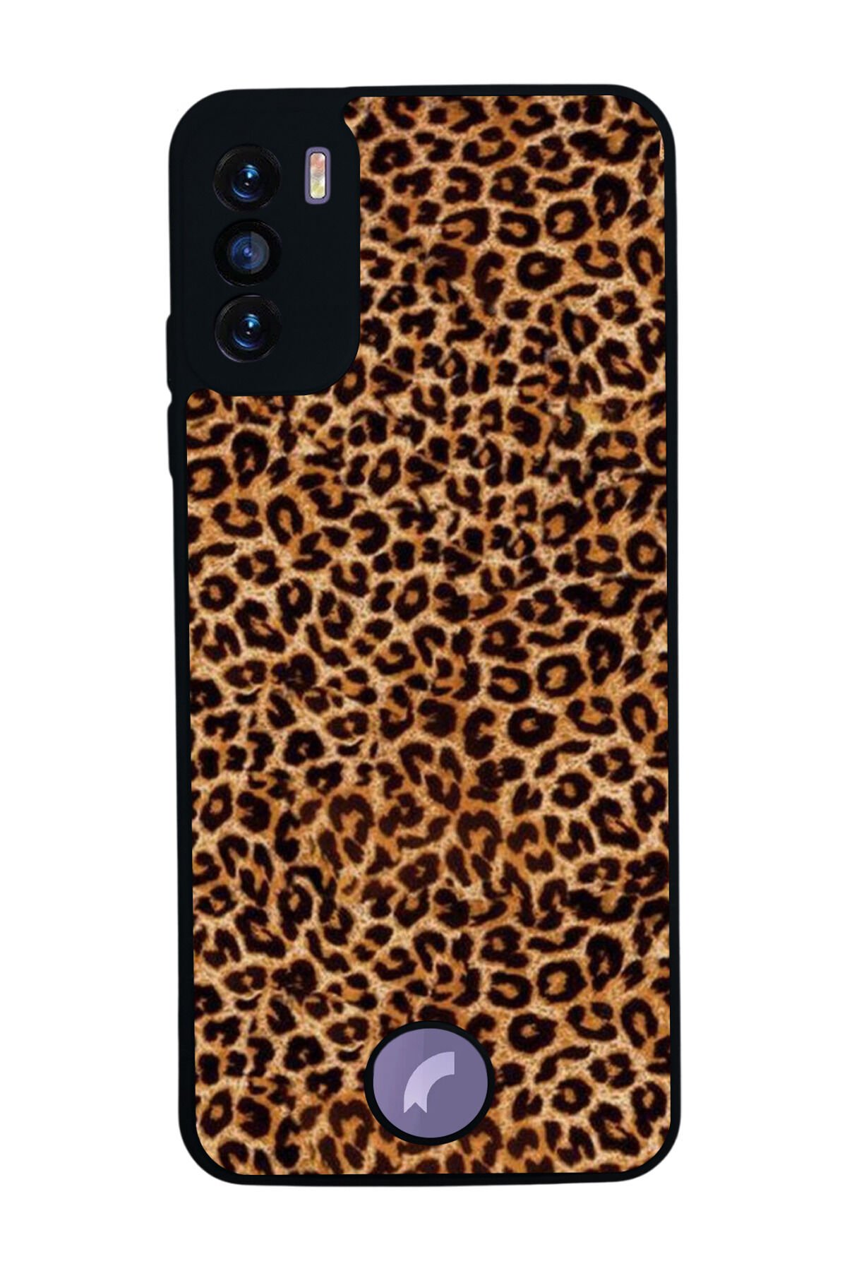 Reeder S19 Max Pro S Uyumlu Leopar Tasarımlı Glossy Premium Kılıf