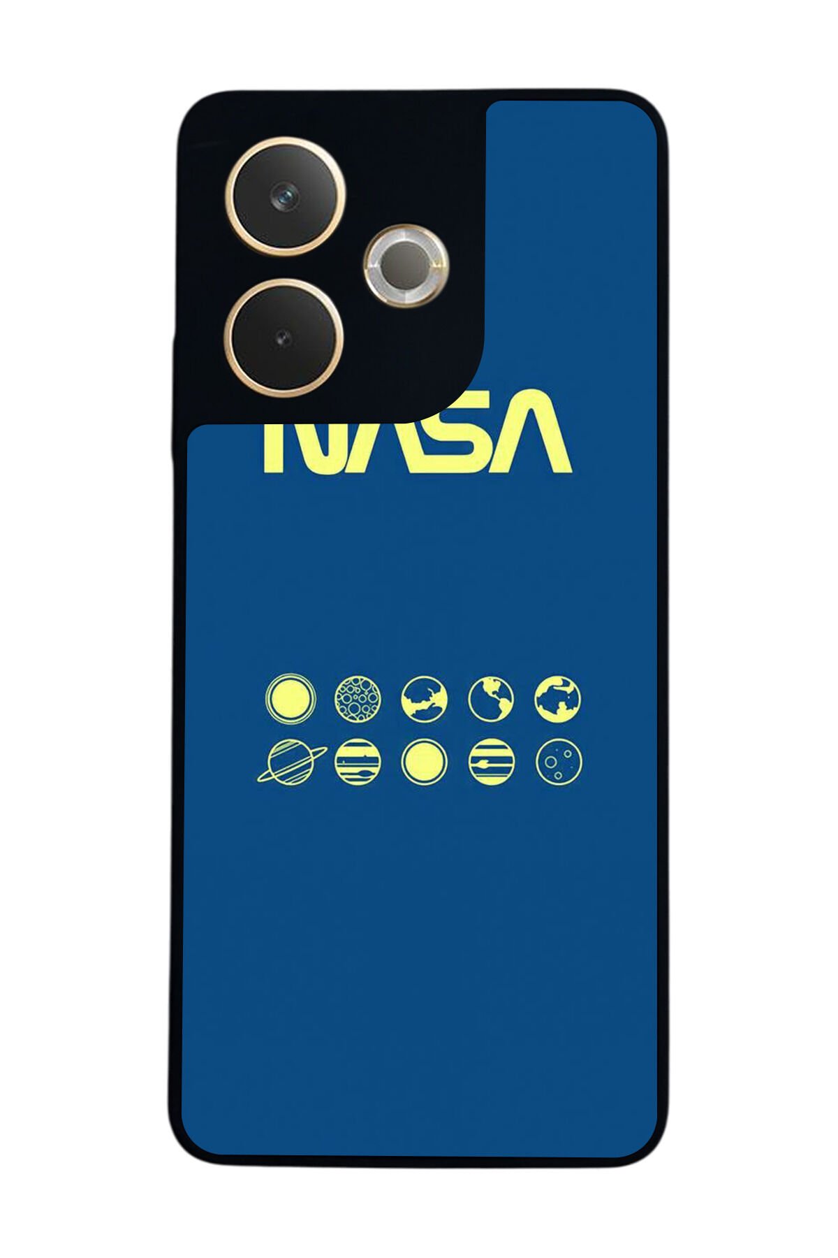 Oppo A5 Pro Uyumlu Nasa Tasarımlı Glossy Premium Kılıf