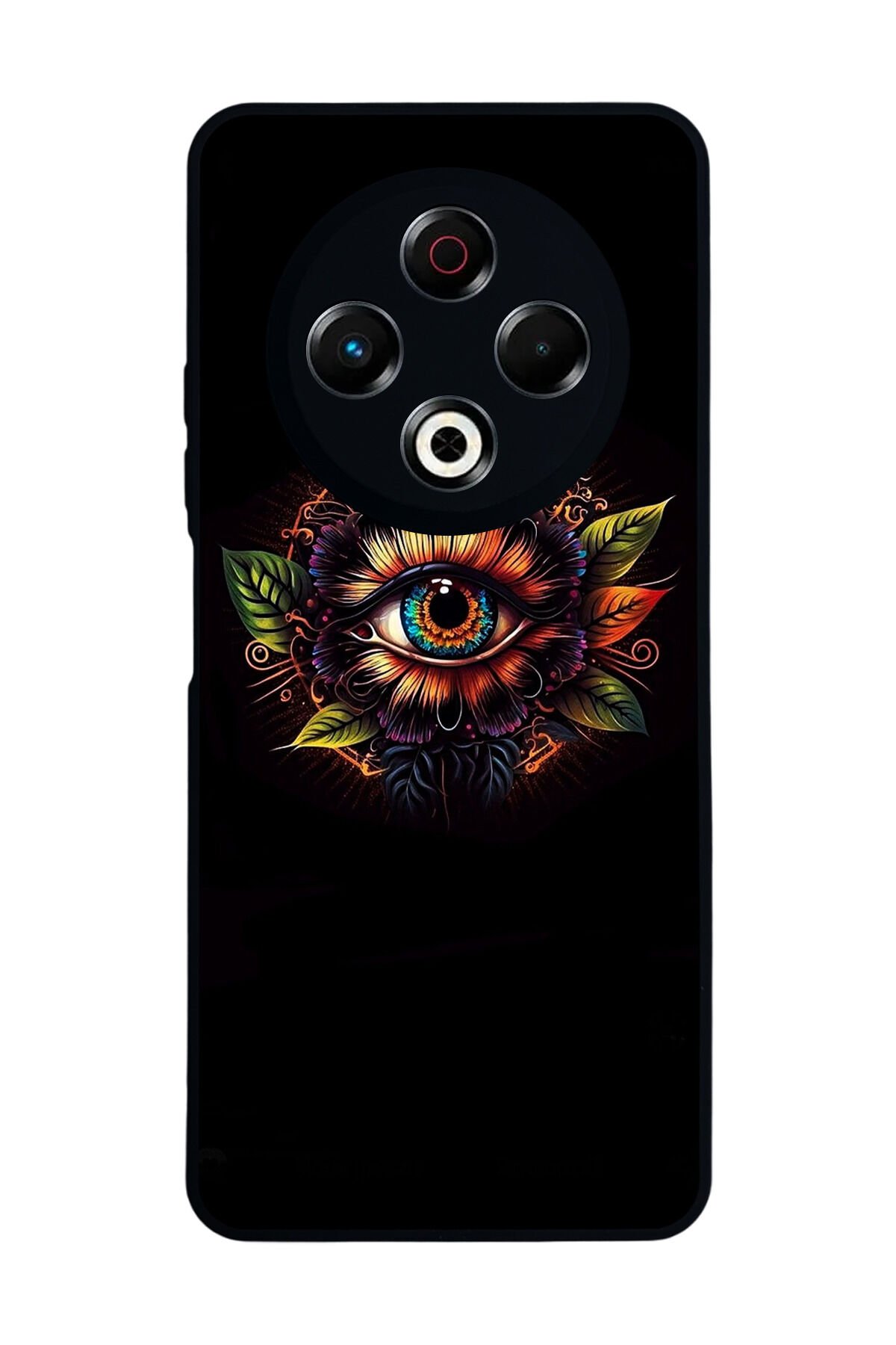 Tecno Spark 30 Uyumlu Göz Tasarımlı Glossy Premium Kılıf