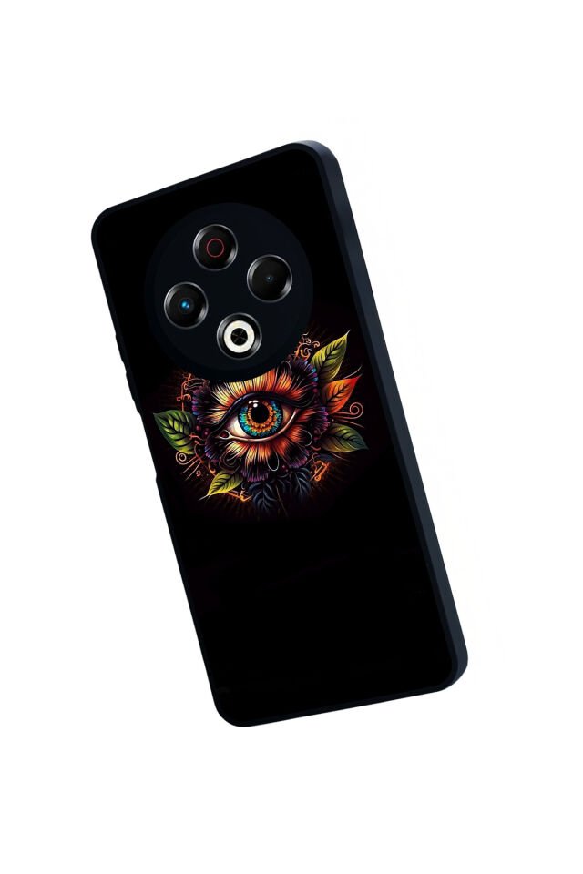 Tecno Spark 30 Uyumlu Göz Tasarımlı Glossy Premium Kılıf