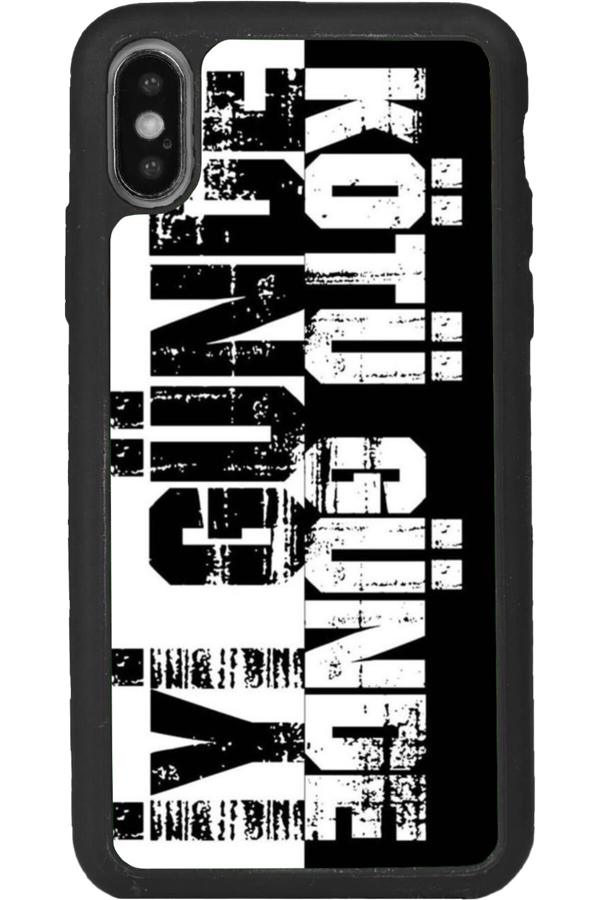 iPhone XS Max Uyumlu Mat Siyah uyumlu Kılıf – Yumuşak Silikon, Koruyucu, Şok Emici Kapak