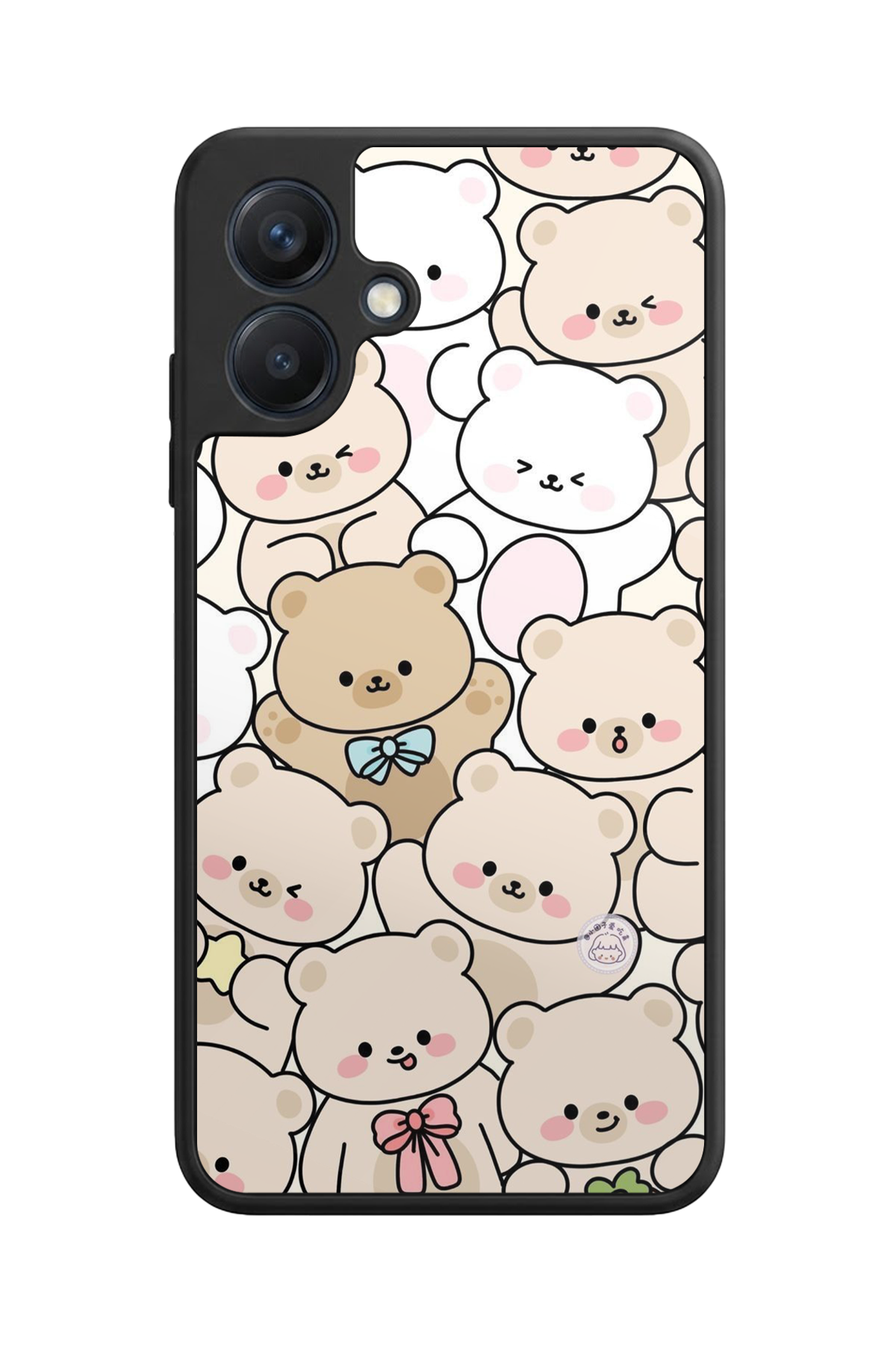 Samsung Galaxy A07 Uyumlu Ayı Tasarımlı Glossy Premium Kılıf