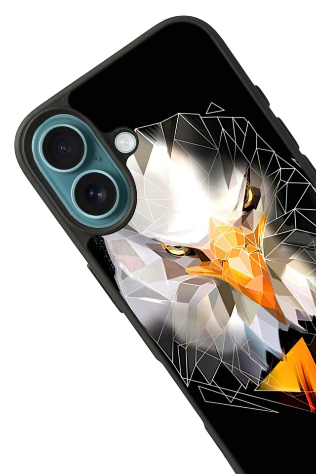 iPhone 16 Uyumlu Besiktas Tasarımlı Glossy Premium Kılıf