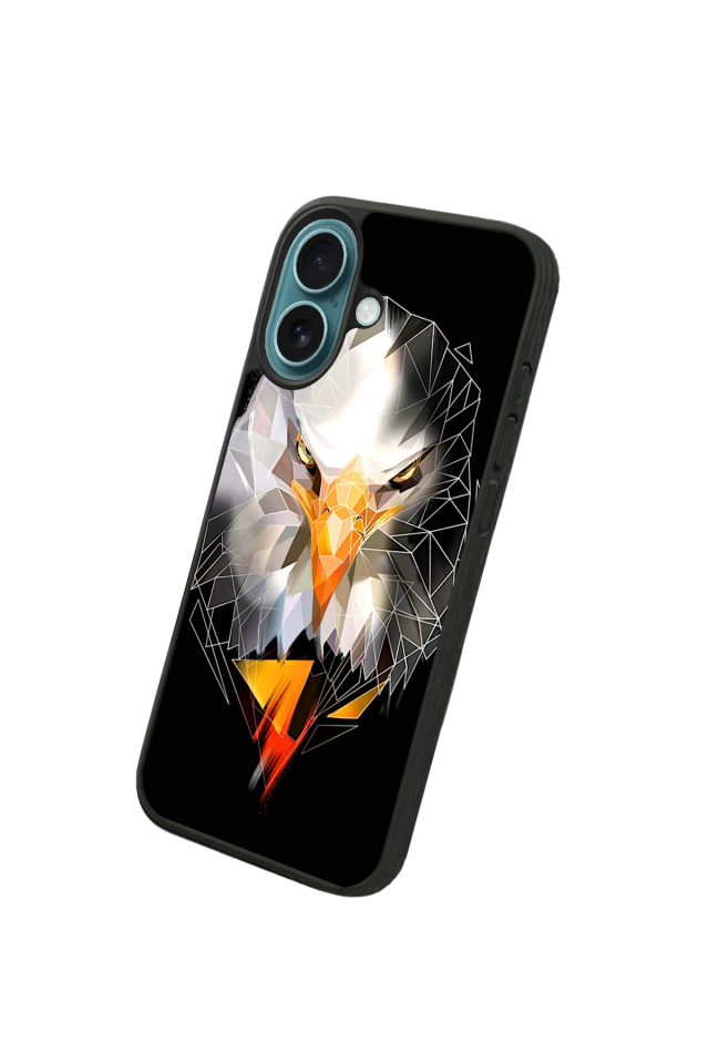 iPhone 16 Uyumlu Besiktas Tasarımlı Glossy Premium Kılıf