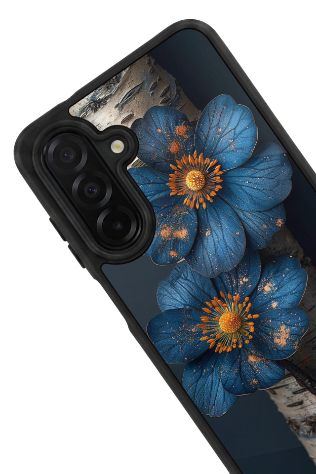 Samsung Galaxy A26 Uyumlu Cicek Tasarımlı Glossy Premium Kılıf