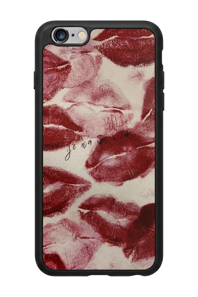 iPhone 6s Plus Uyumlu Dudak Tasarımlı Glossy Premium Kılıf