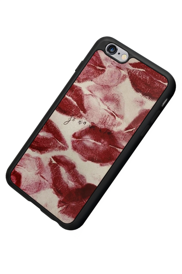 iPhone 6s Plus Uyumlu Dudak Tasarımlı Glossy Premium Kılıf
