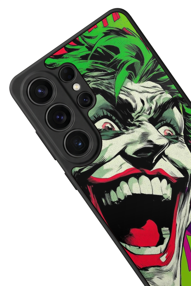Samsung Galaxy S26 Ultra Uyumlu Joker Tasarımlı Glossy Premium Kılıf