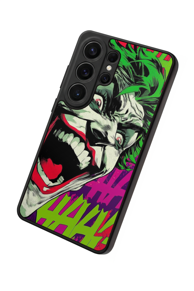 Samsung Galaxy S26 Ultra Uyumlu Joker Tasarımlı Glossy Premium Kılıf