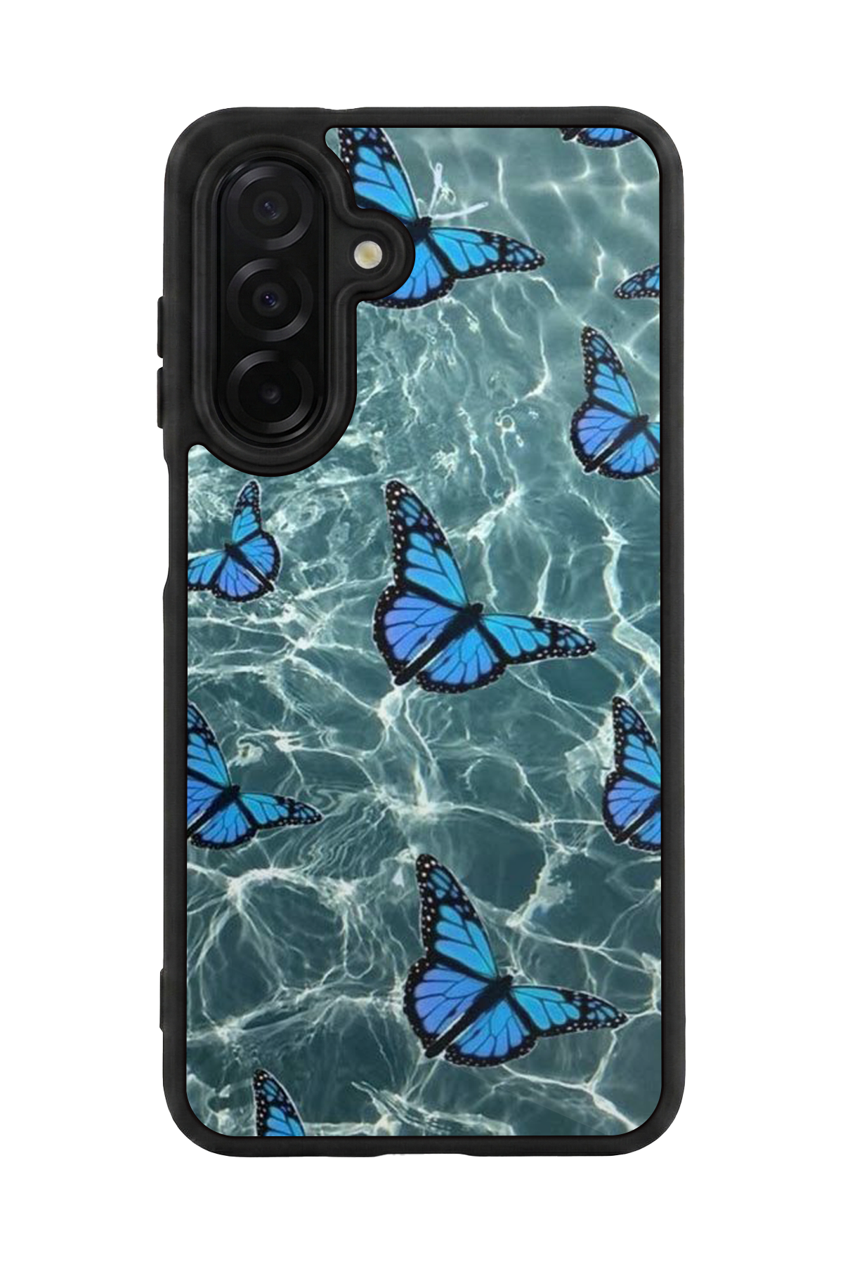 Samsung Galaxy A36 Uyumlu Kelebek Tasarımlı Glossy Premium Kılıf