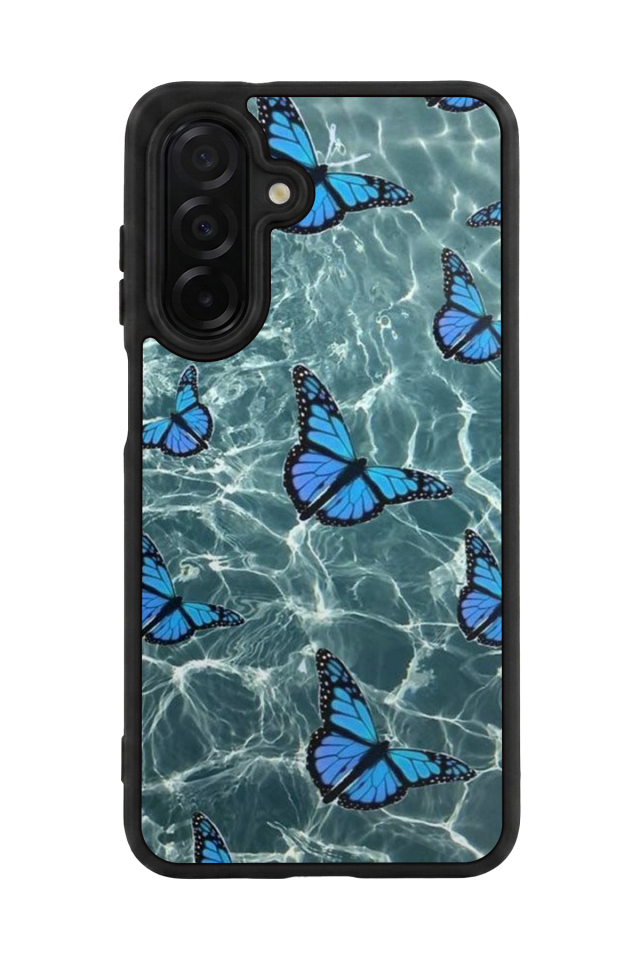 Samsung Galaxy A36 Uyumlu Kelebek Tasarımlı Glossy Premium Kılıf