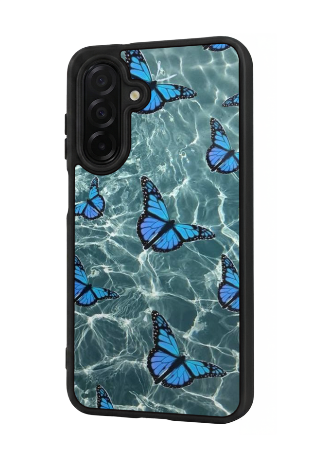 Samsung Galaxy A36 Uyumlu Kelebek Tasarımlı Glossy Premium Kılıf