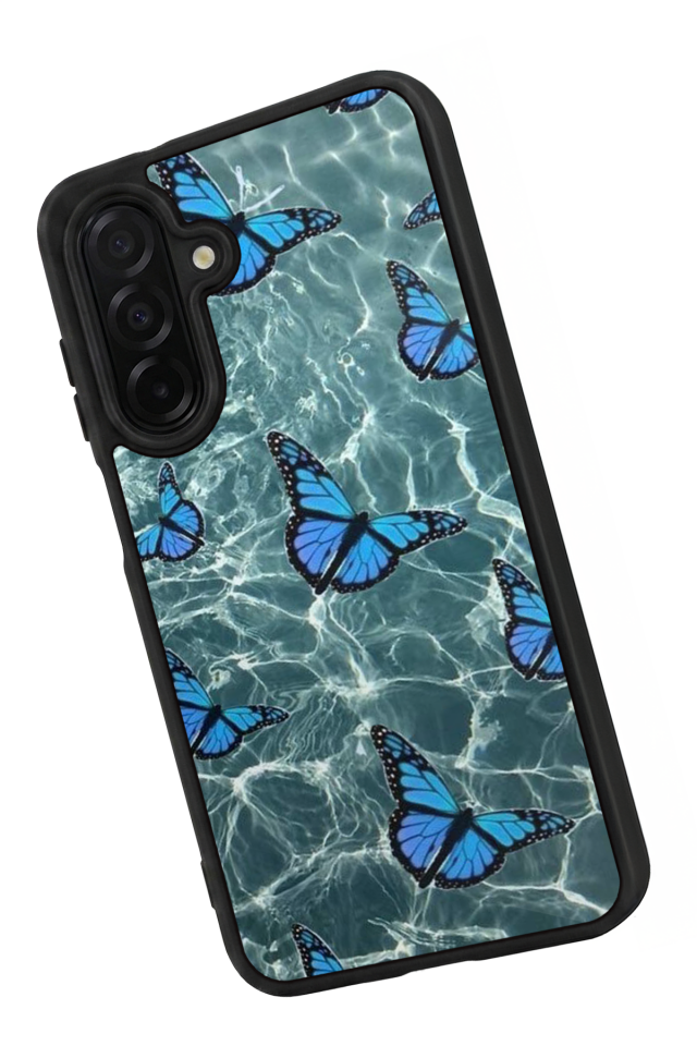 Samsung Galaxy A36 Uyumlu Kelebek Tasarımlı Glossy Premium Kılıf