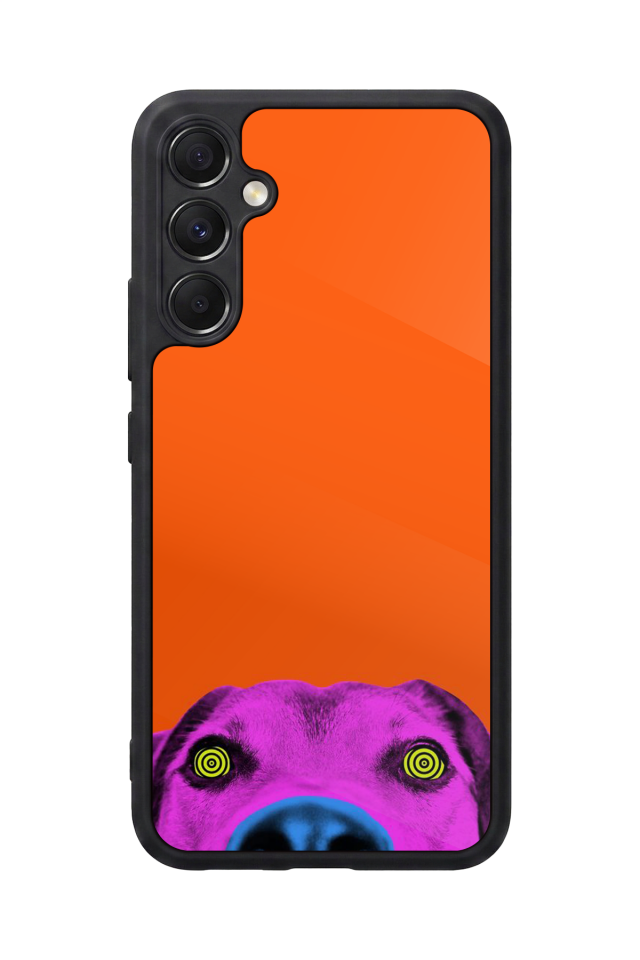 Samsung Galaxy M34 Uyumlu Kirmizi Tasarımlı Glossy Premium Kılıf
