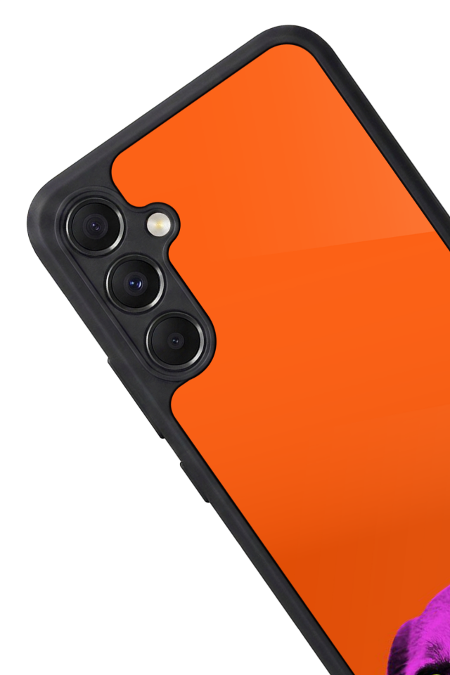 Samsung Galaxy M34 Uyumlu Kirmizi Tasarımlı Glossy Premium Kılıf