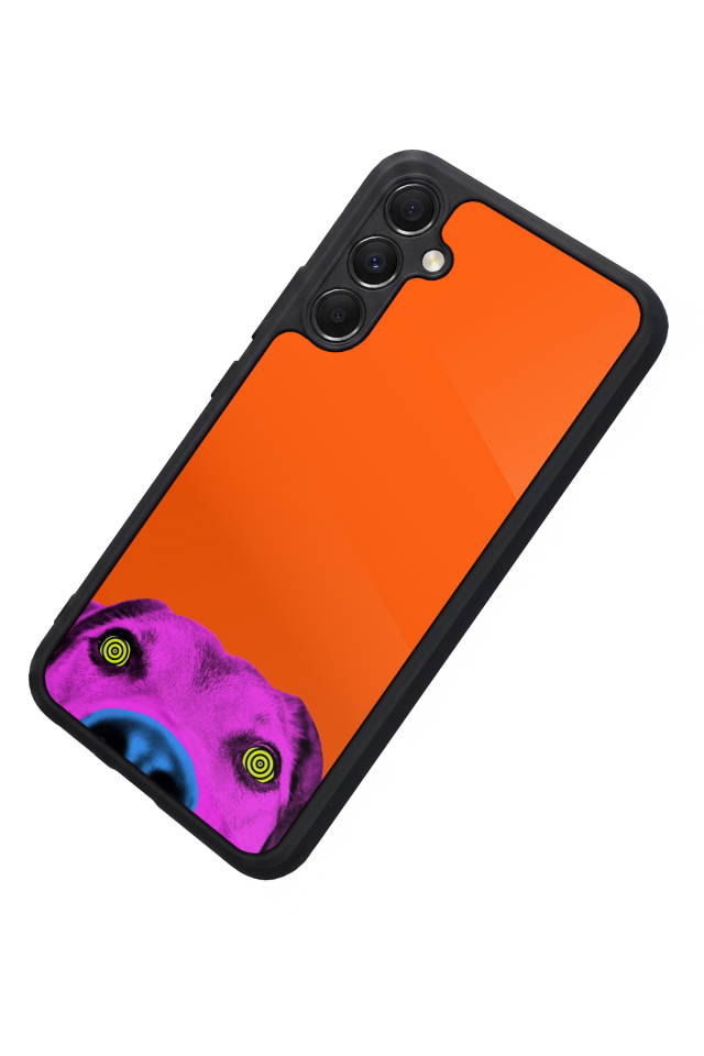 Samsung Galaxy M34 Uyumlu Kirmizi Tasarımlı Glossy Premium Kılıf