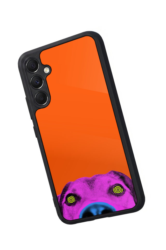 Samsung Galaxy M34 Uyumlu Kirmizi Tasarımlı Glossy Premium Kılıf