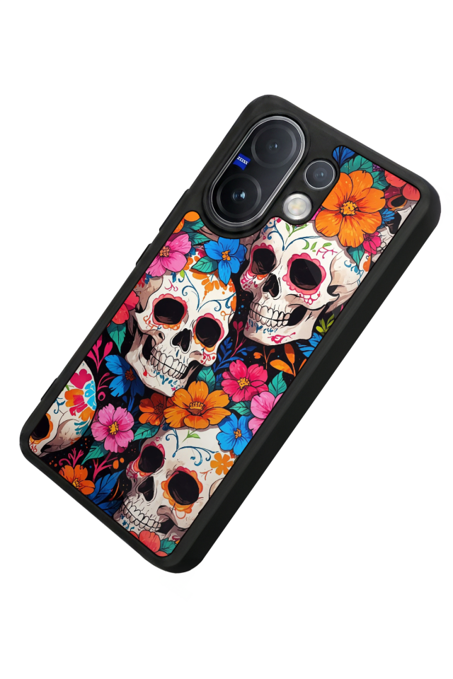 Vivo V60 Uyumlu KuruKafa Tasarımlı Glossy Premium Kılıf