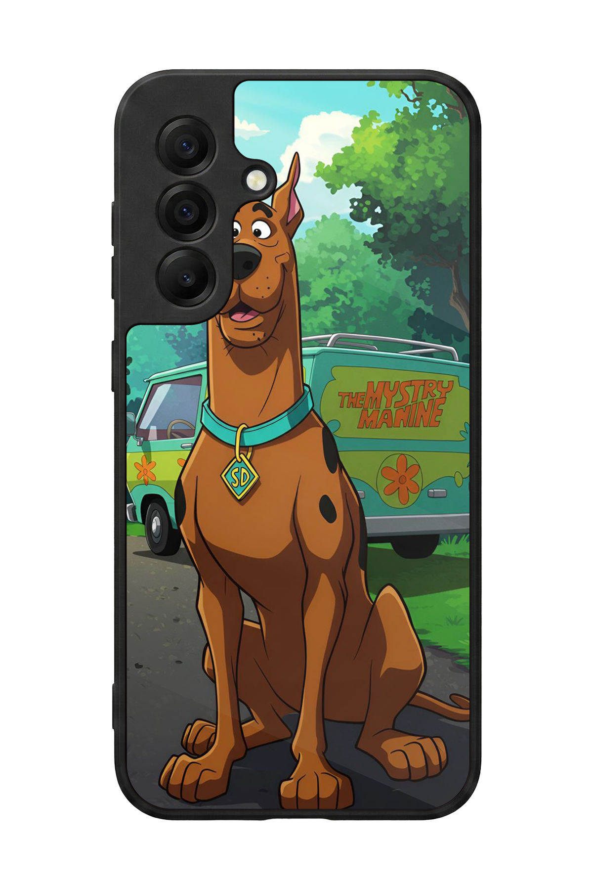 Samsung Galaxy A17 Uyumlu Scooby Doo Tasarımlı Glossy Premium Kılıf