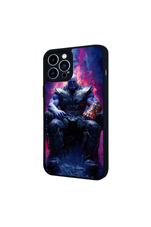 iPhone 12 Pro Max Uyumlu Thanos Tasarımlı Glossy Premium Kılıf