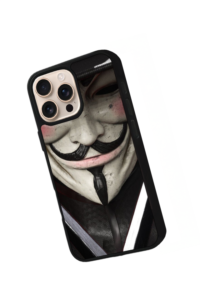 iPhone 16 Pro Max Uyumlu Vendetta Tasarımlı Glossy Premium Kılıf