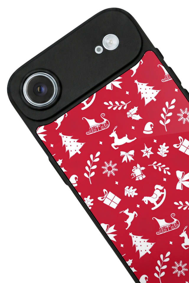 iPhone 17 Air Uyumlu Yilbasi Christmas Tasarımlı Glossy Premium Kılıf