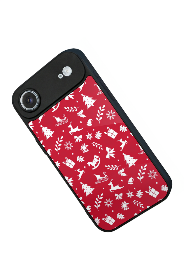 iPhone 17 Air Uyumlu Yilbasi Christmas Tasarımlı Glossy Premium Kılıf