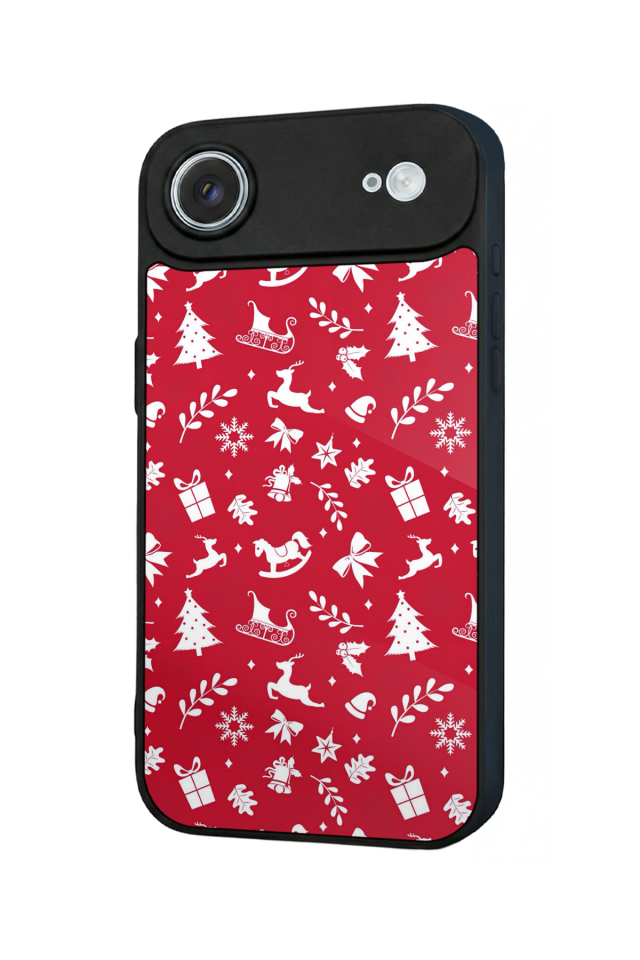 iPhone 17 Air Uyumlu Yilbasi Christmas Tasarımlı Glossy Premium Kılıf