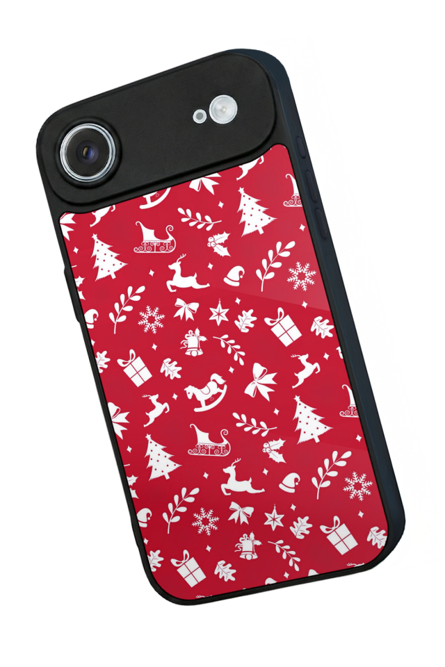 iPhone 17 Air Uyumlu Yilbasi Christmas Tasarımlı Glossy Premium Kılıf