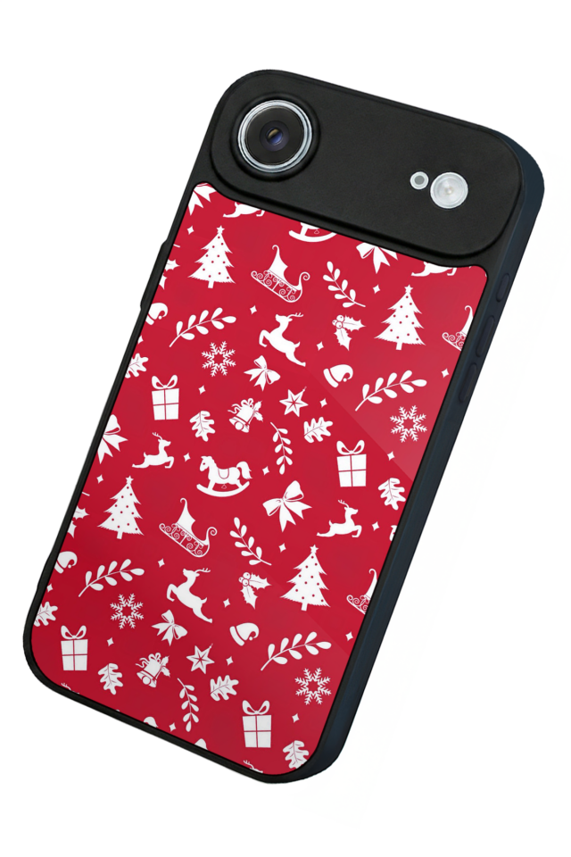 iPhone 17 Air Uyumlu Yilbasi Christmas Tasarımlı Glossy Premium Kılıf