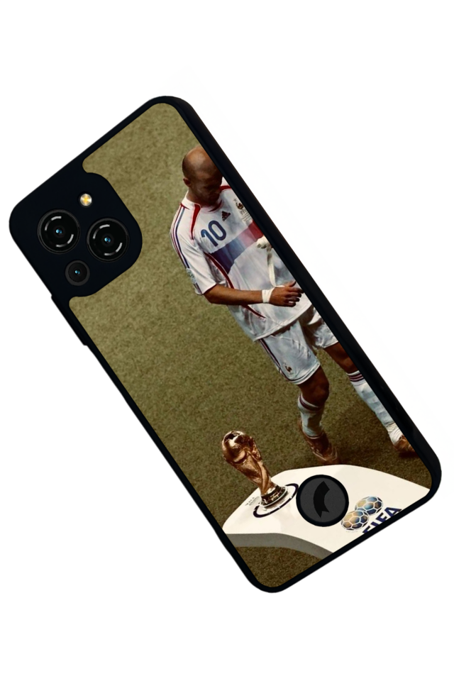 Reeder S23 Pro Max Uyumlu Zidane Tasarımlı Glossy Premium Kılıf