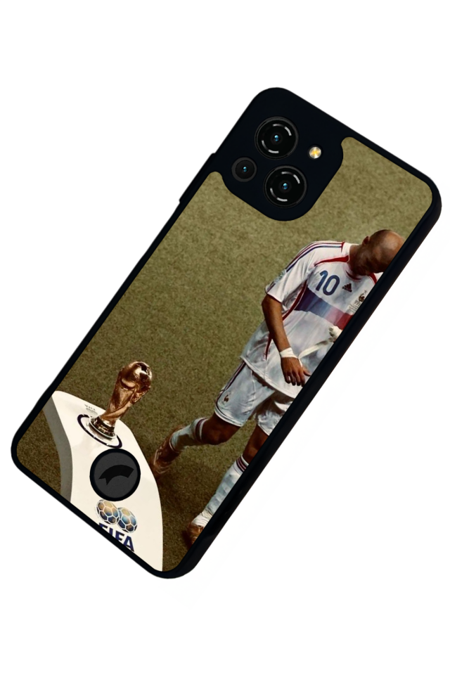 Reeder S23 Pro Max Uyumlu Zidane Tasarımlı Glossy Premium Kılıf